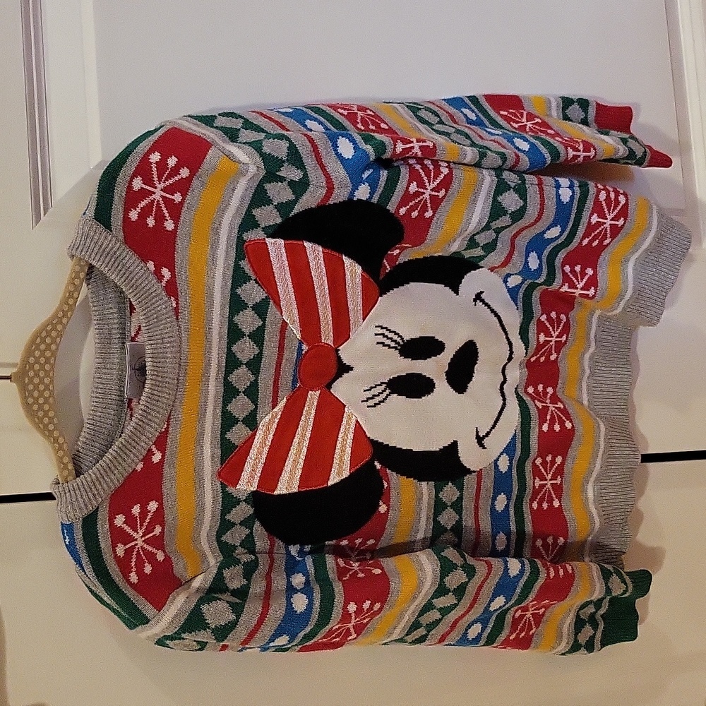 Two disney Christmas kids sweaters